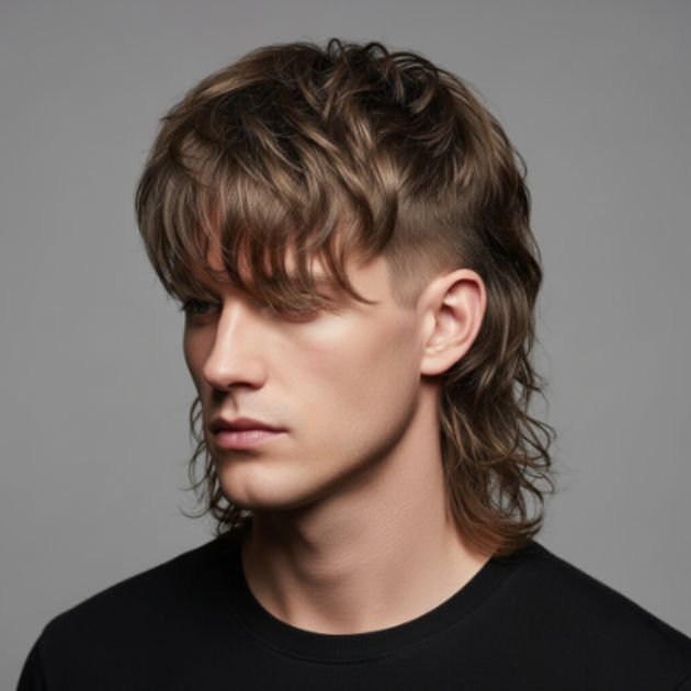 Best Fluffy Mullet Haircut Ideas for Men