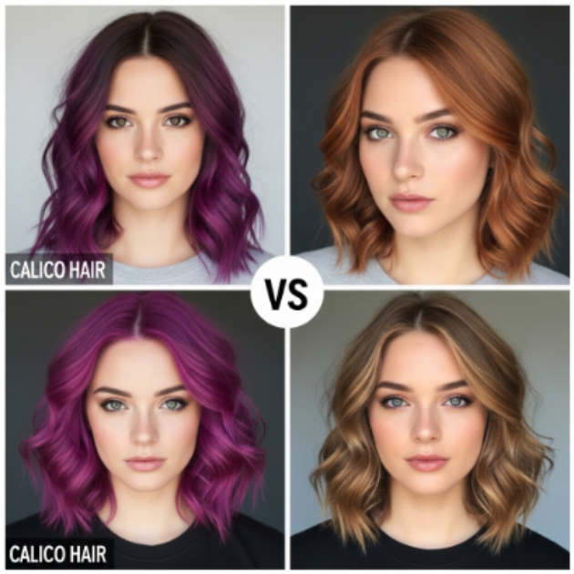 Calico Hair vs. Other Multi-Tone Hair Trends