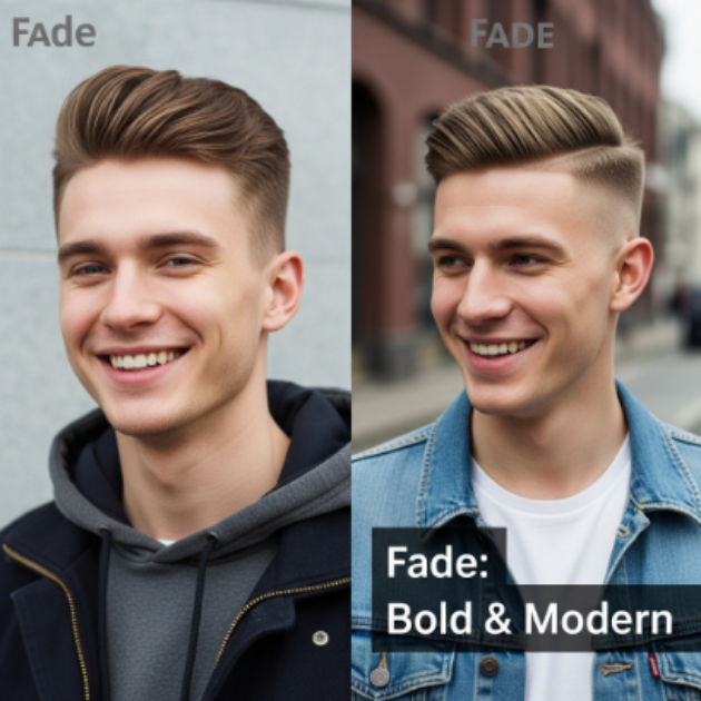 Choosing Between Taper and Fade – Face Shape and Lifestyle Fit