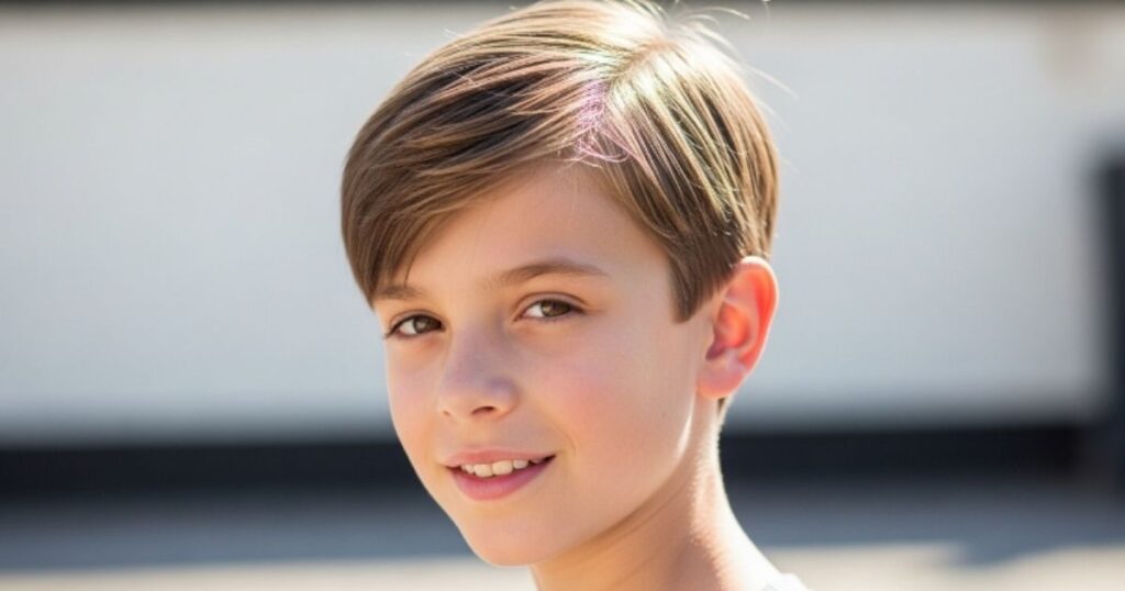 Classic Straight Style for Boys