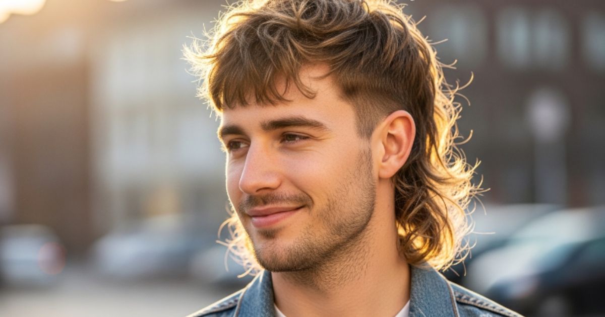 Fluffy Mullet Haircut