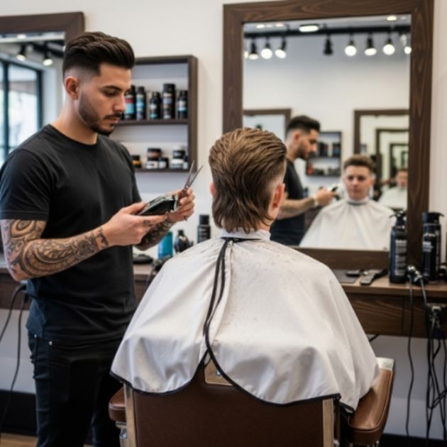 How to Ask Your Barber for a Modern Mullet Fade