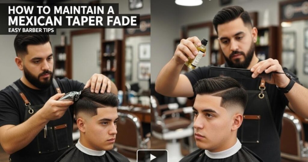 How to Maintain a Mexican Taper Fade (Easy Barber Tips)