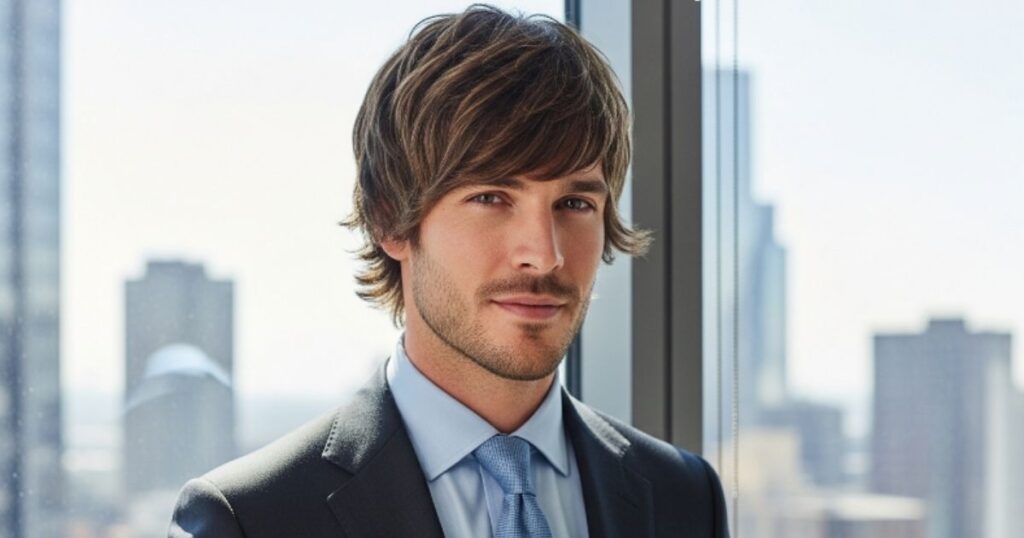 Professional Shaggy Hairstyle Men