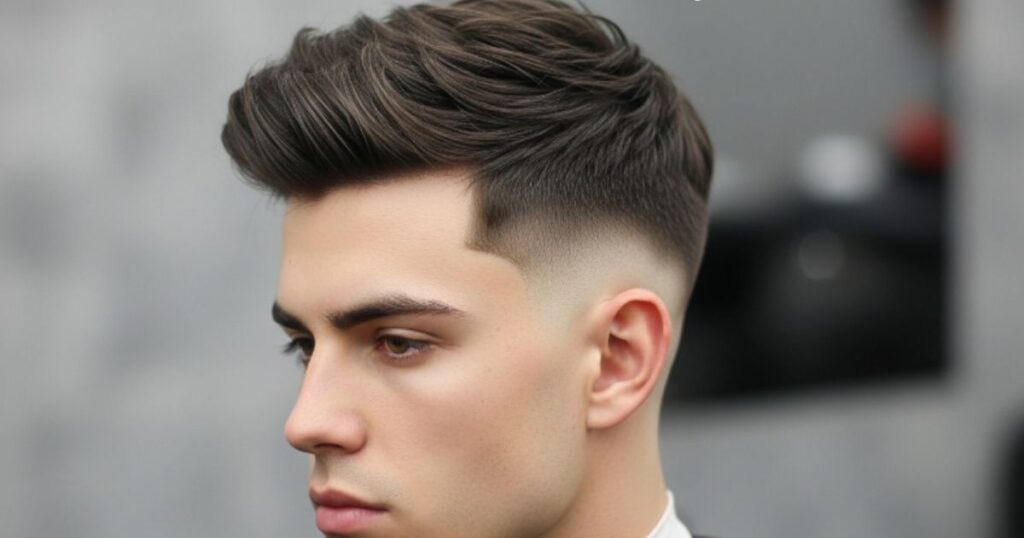 Textured Crop Drop Fade Haircut