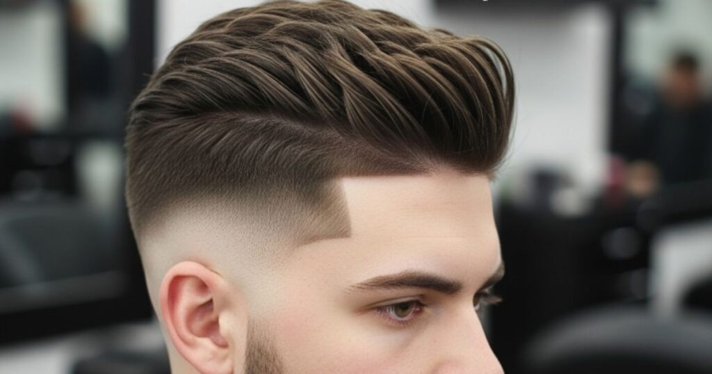 Textured Crop Skin Fade Haircut for Men