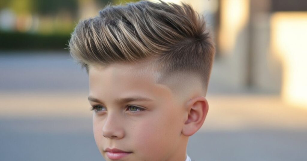 Textured Crop for Boys