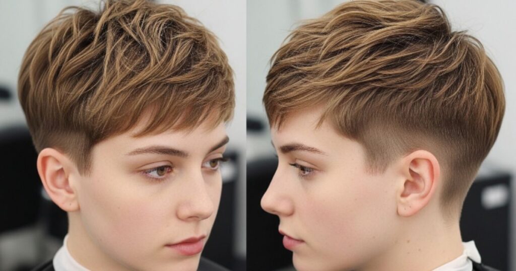 Textured Crop for Fine Hair