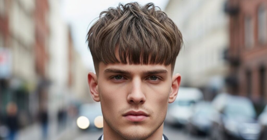 Textured Crop with Heavy Fringe