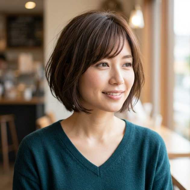 Best Short Haircuts for Women with Double Chins