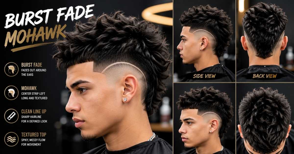 Burst Fade Mohawk