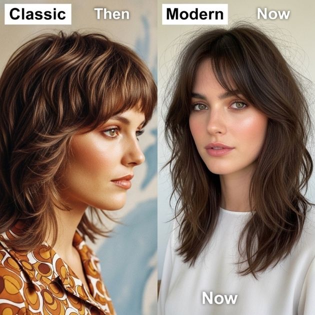 Classic vs. Modern Shag Then and Now