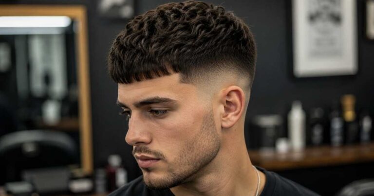 French Crop Mid Fade