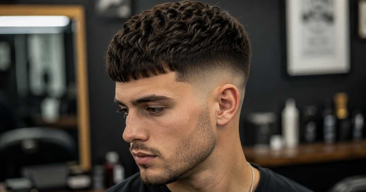 French Crop Mid Fade