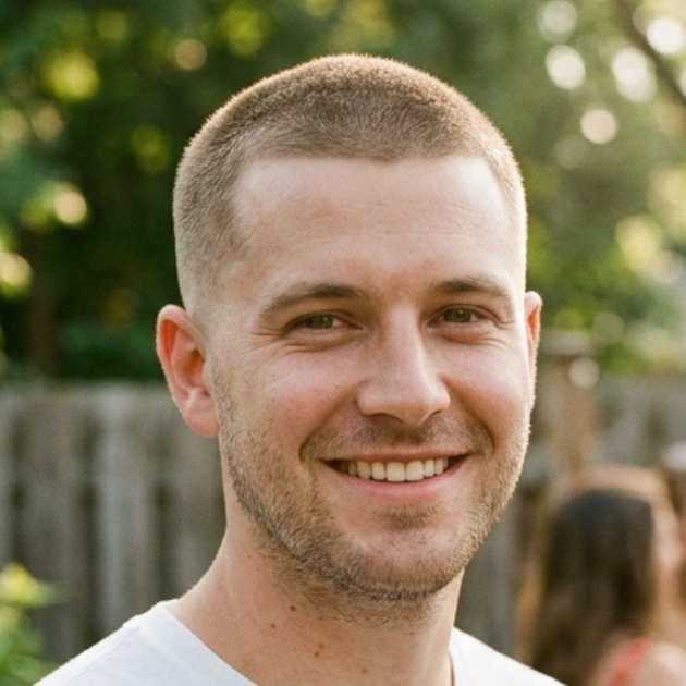 Fresh Summer Buzz Cut