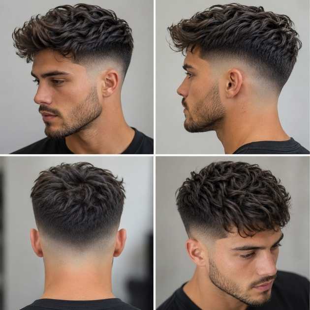 Long Fade Hairstyle for Men