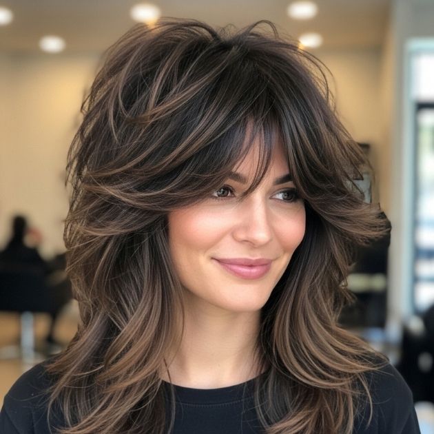 Long Layered Shag