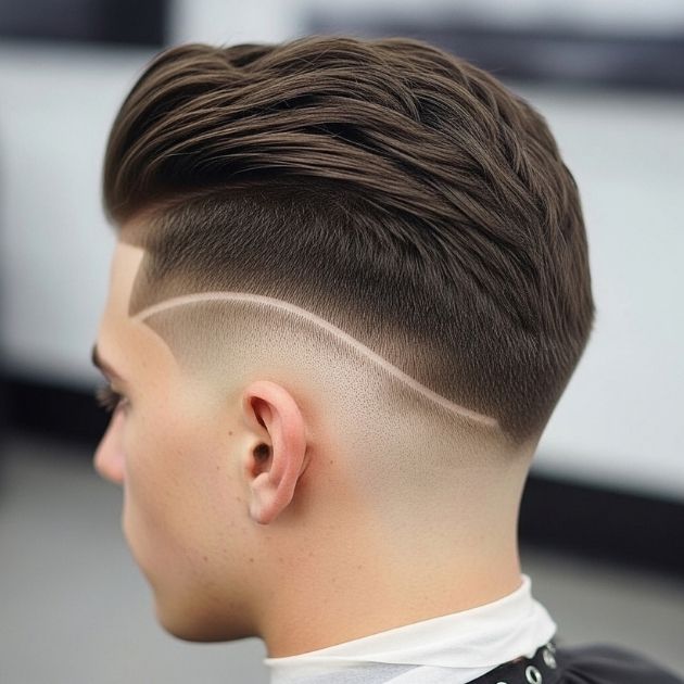Low Burst Fade with Taper