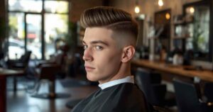 Mid Fade Haircut Men