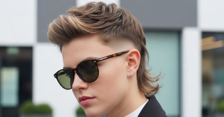 Modern Mullet Haircut
