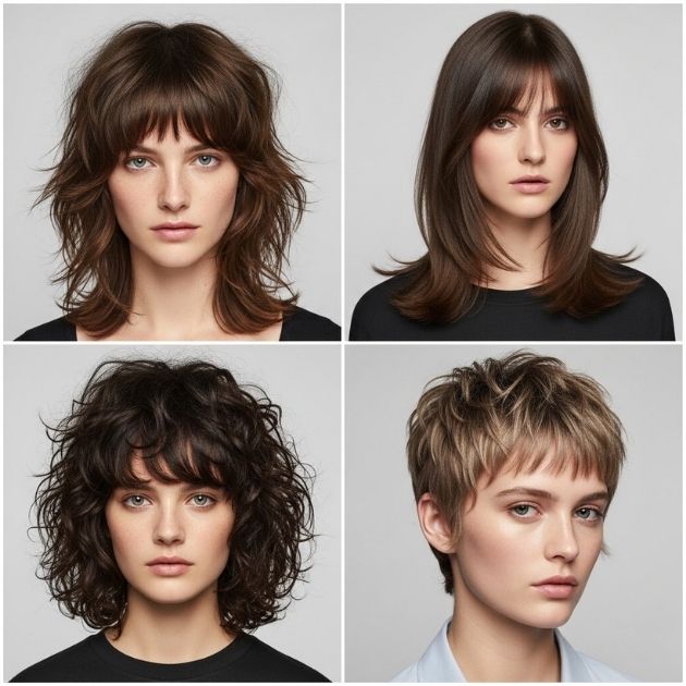 Shag Haircuts by Hair Type