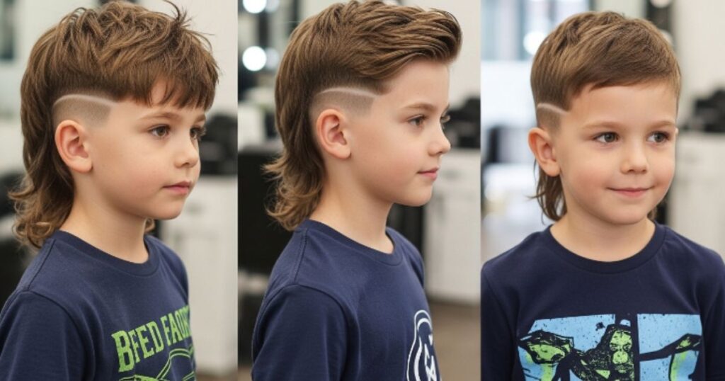 Style Inspiration Modern Mullet Variations for Kids