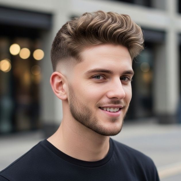 Why Low Taper Looks Great With Fluffy Hair