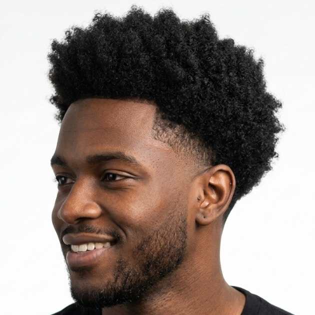 Afro Taper Fade