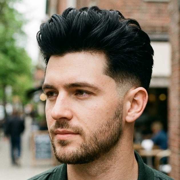 Brush Up Burst Fade Taper