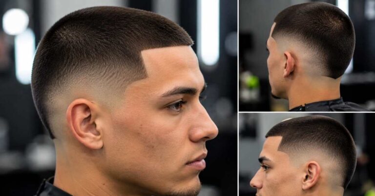 Burst Fade Buzz Cut