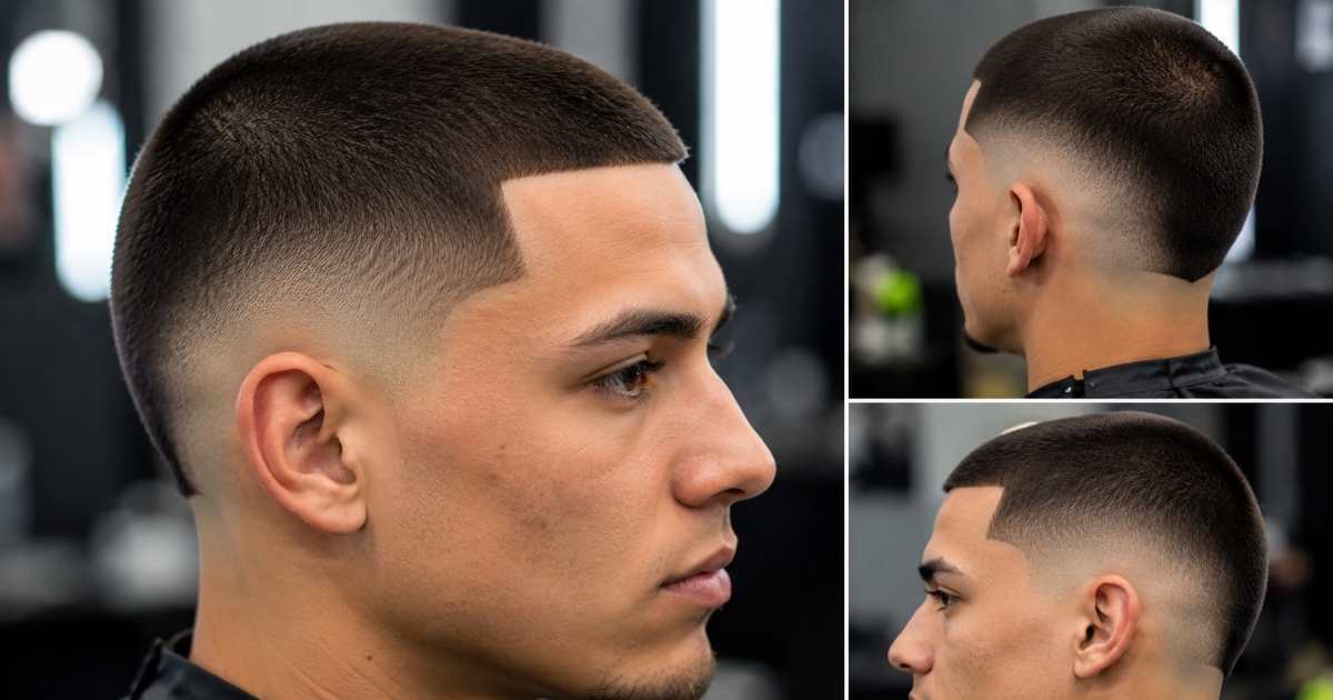 Burst Fade Buzz Cut