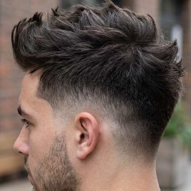 Burst Fade Faux Hawk