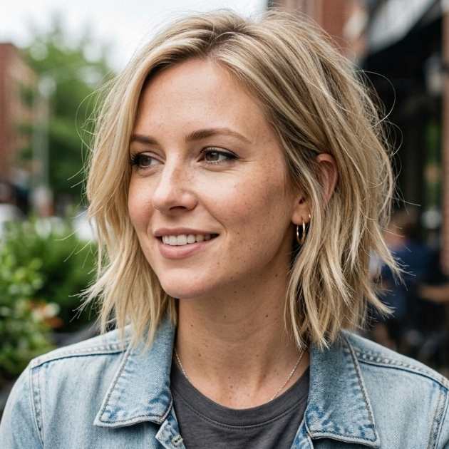 Choppy Layered Bob