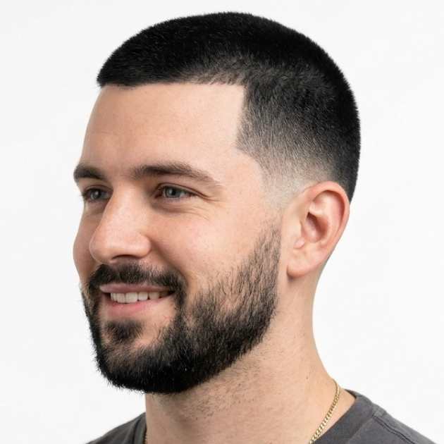 Classic Low Taper Buzz Cut