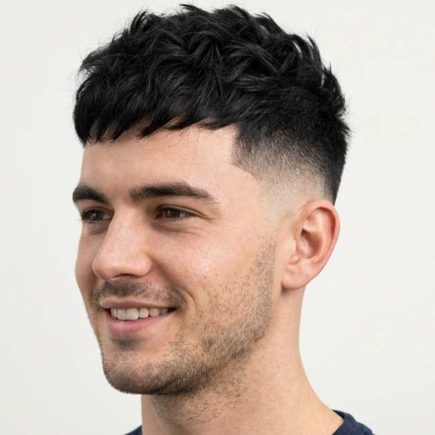 Classic Textured Crop (Mid Fade)