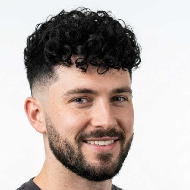 Curly Hair Fade