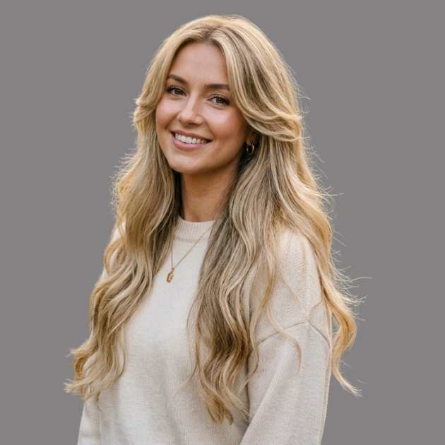 Face-Framing Layers with Long Hair