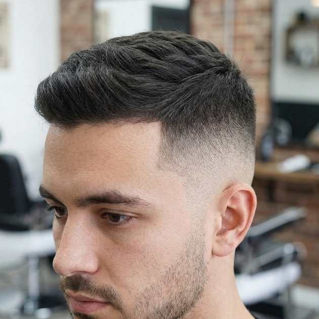 High Fade haircut