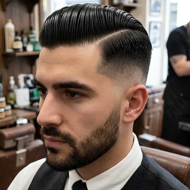 How to Style a Gangster Slick Back Fade