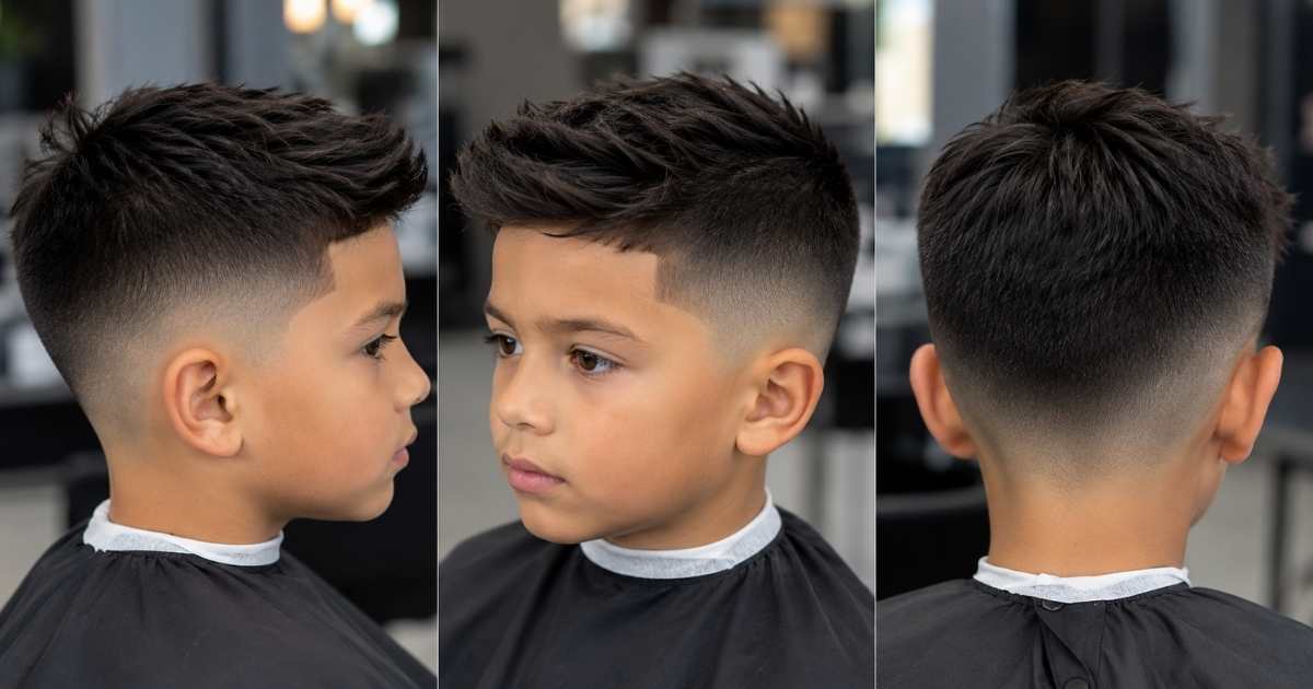 Kids Taper Fade Haircut