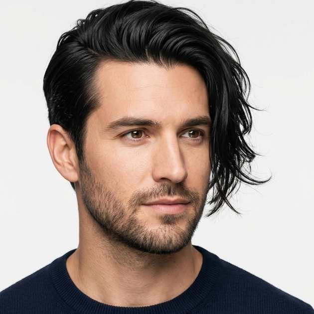 Long Side Swept Style