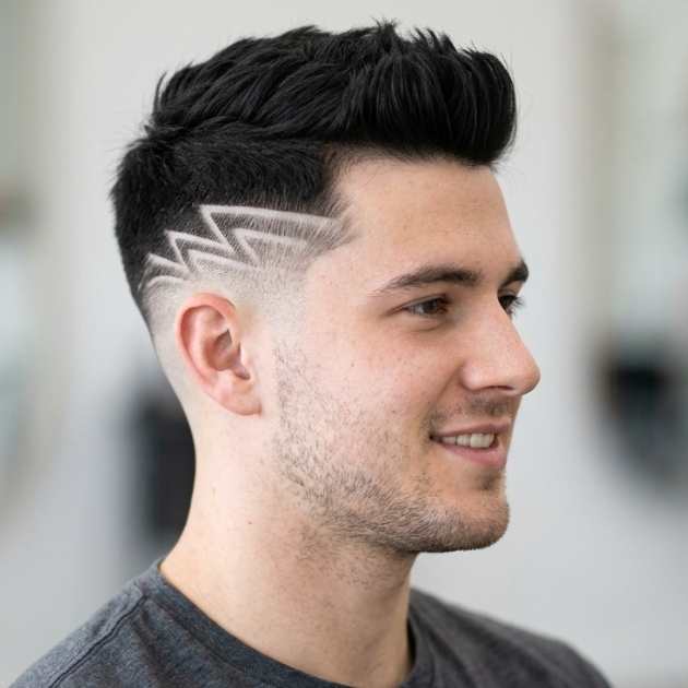 Low Taper Fade with Hair Design