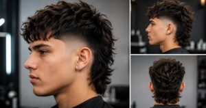 Modern Mullet Burst Fade