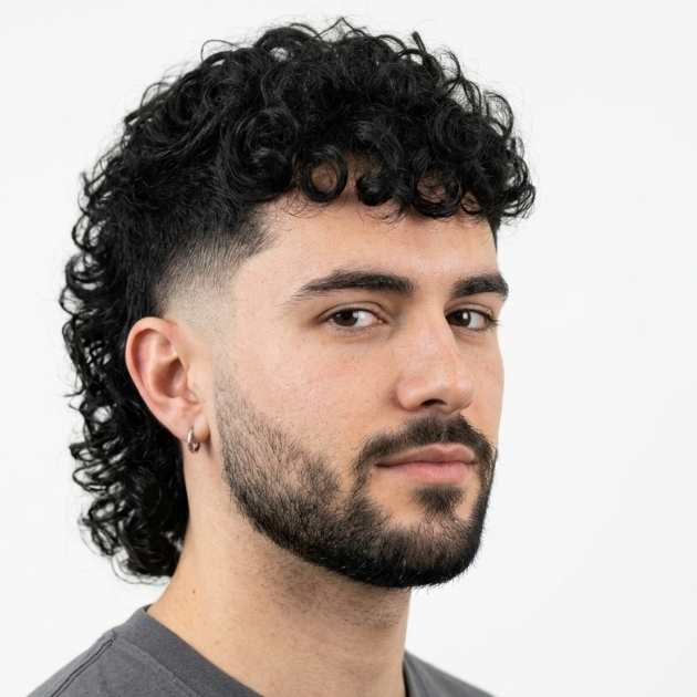 Modern Mullet Burst Fade