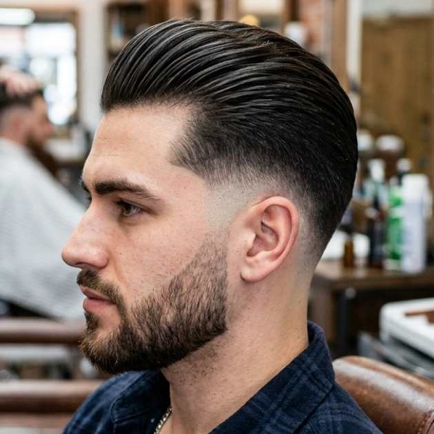 Slick Back Burst Fade Taper