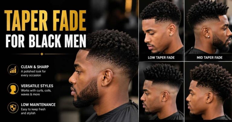 Taper Fade for Black Men