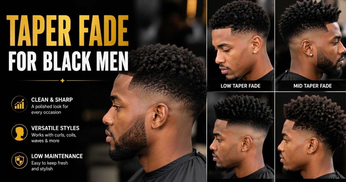 Taper Fade for Black Men