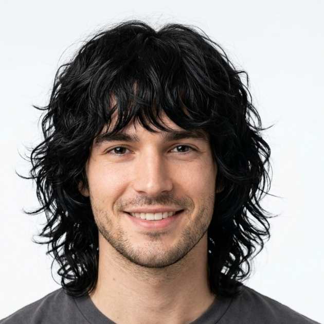 Wavy Wolf Cut